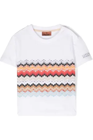 Missoni Camiseta con estampado en zigzag