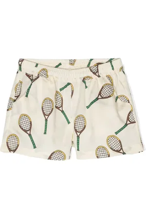 Mini Rodini Pantalones cortos con estampado Tennis