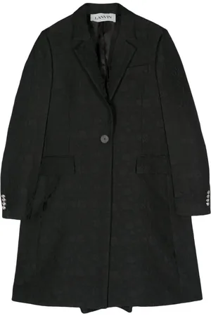 Lanvin Abrigo midi de cloqué