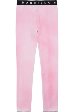 Maison Margiela Pantalones de chándal con logo