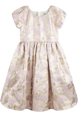 IAME Vestido con motivo en jacquard