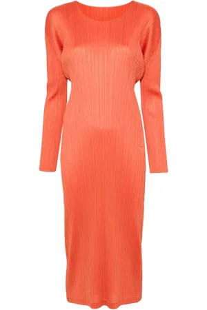 PLEATS PLEASE ISSEY MIYAKE Vestido midi plisado
