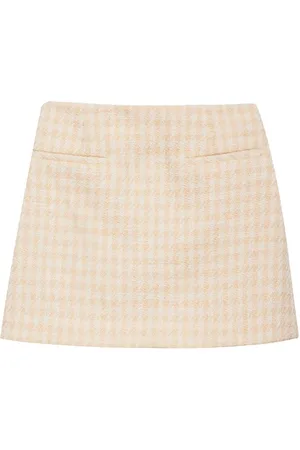 ANINE BING Minifalda Vanessa en pied de poule
