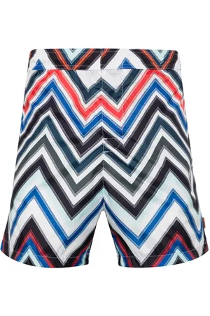 Missoni Bañador con motivo en zigzag