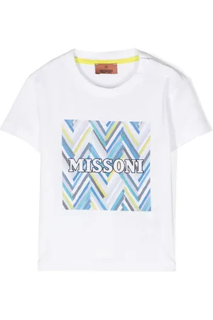Missoni Camiseta con logo estampado
