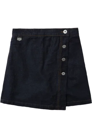 Chocoolate Pantalones vaqueros cortos con diseño cruzado