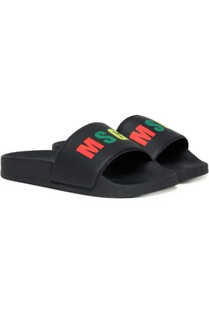 Msgm Sandalias con logo estampado