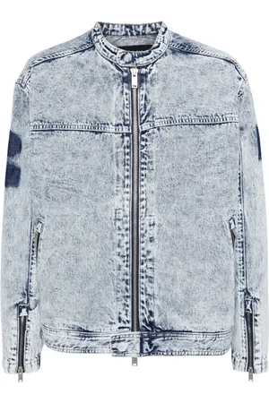 FIVE CM Chaqueta vaquera con cremallera