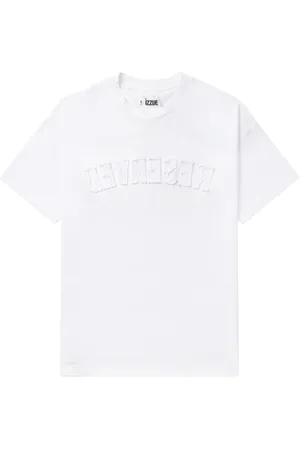 Izzue Camiseta con aplique del revés