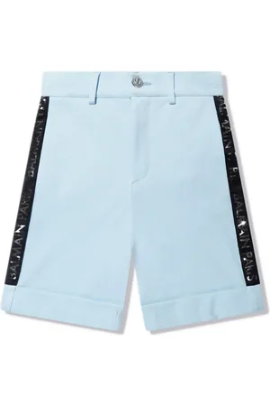 Balmain Bermudas chino con franjas del logo