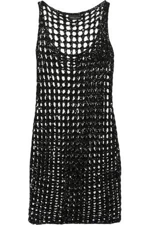 Roberto Collina Vestido con aplique de lentejuelas