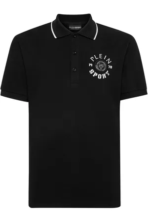 Philipp Plein Polo con aplique del logo