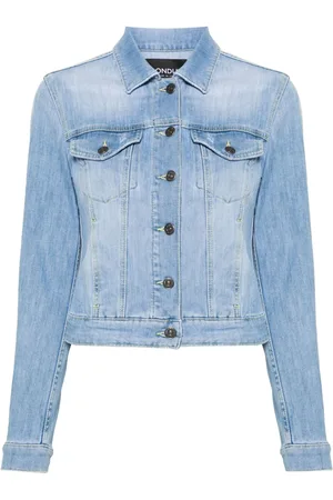 Dondup Chaqueta vaquera con placa del logo