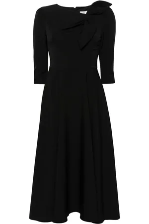 NISSA Vestido midi con detalle de lazo