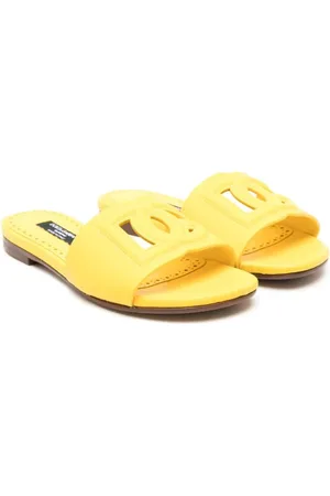 Dolce & Gabbana Sandalias con logo en relieve