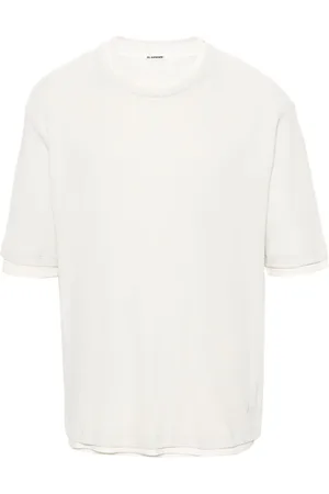 Jil Sander Camiseta a capas de algodón