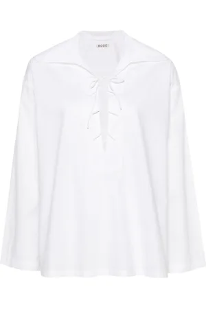 BODE Camisa Bonnie con cordones