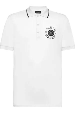 Philipp Plein Polo con aplique del logo