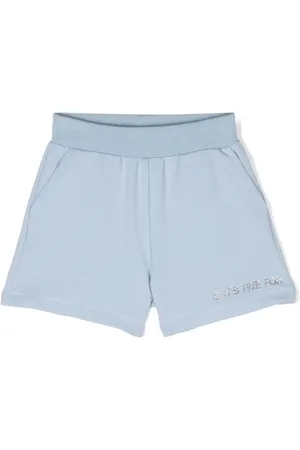 MONNALISA Pantalones cortos con apliques de strass