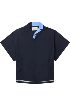 Kolor Camisa con cuello en contraste