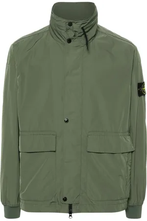 Stone Island Chaqueta con capucha y distintivo Compass