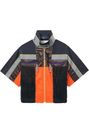 Kolor Camisa a paneles con cuello falso