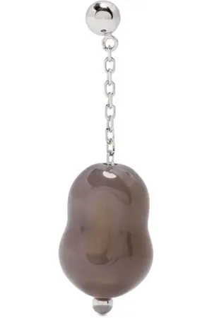 LEMAIRE Pendiente con piedra tallada