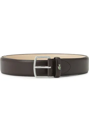 Lacoste Cinturón con logo grabado