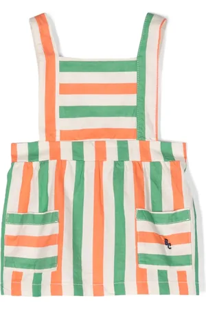 Bobo Choses Vestido estilo peto a rayas