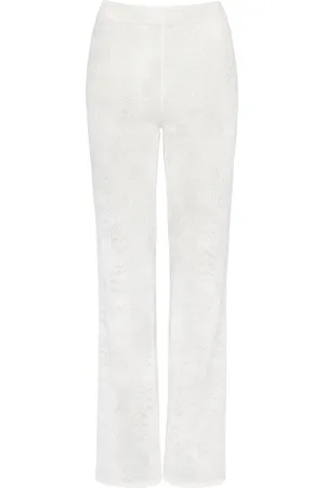ERES Pantalones Harmonie con encaje de corazón