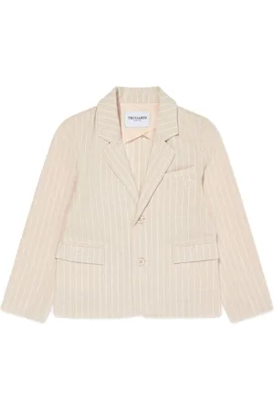 Trussardi Blazer a rayas diplomáticas