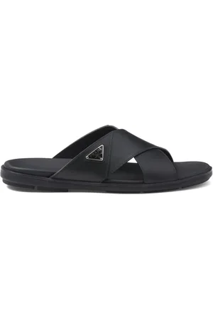 Prada Sandalias con logo triangular