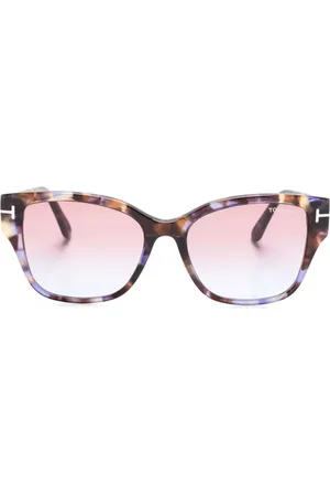 Tom Ford Gafas de sol Elsa con montura wayfarer