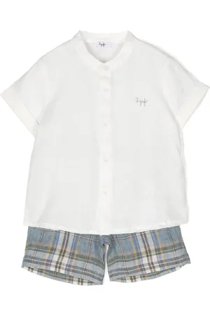 Il gufo Set de bermudas a cuadros
