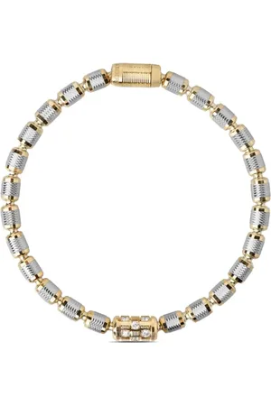 Officina Bernardi Pulsera Lumen DC en oro amarillo de 18 ct con diamantes