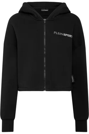 Philipp Plein Sudadera con capucha y estampado Scratch
