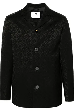 Marine Serre Blazer Moon Diamant en jacquard