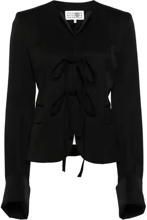 Maison Margiela Blazer con cierre de lazo