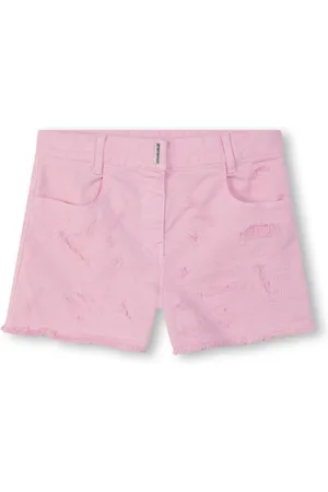 Givenchy Pantalones cortos con efecto envejecido