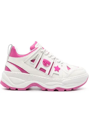 Chiara Ferragni Zapatillas con aplique del logo