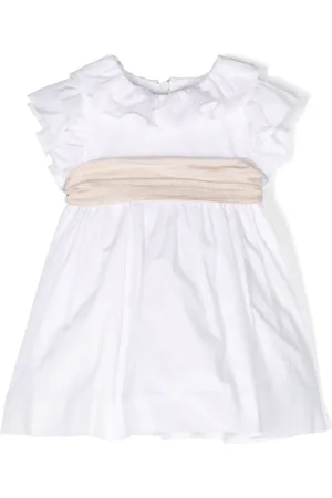 Le Bebé Enfant Vestido con detalle de lazo