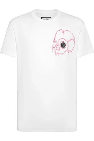 Philipp Plein Camiseta Dripping Skull