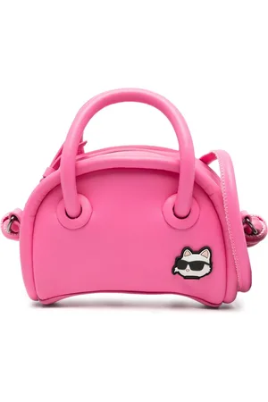 Karl Lagerfeld Bolso de hombro con placa del logo