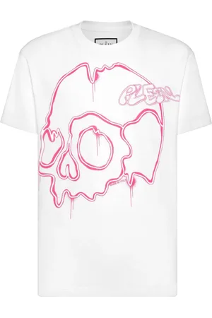 Philipp Plein Camiseta Dripping Skull