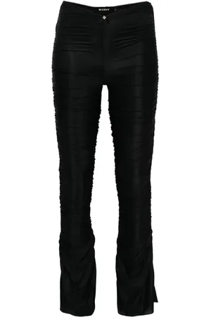 MISBHV Pantalones con diseño drapeado