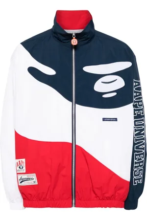 A Bathing Ape Chaqueta con aplique del logo