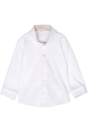 Le Bebé Enfant Camisa con forro en contraste