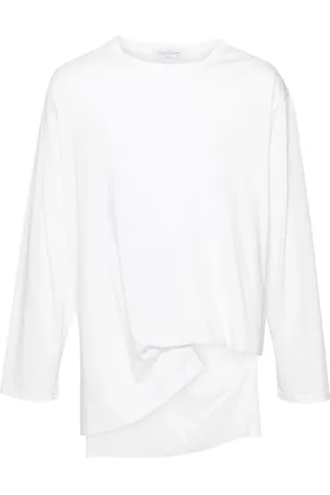 YOHJI YAMAMOTO Camiseta asimétrica
