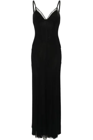 Dolce & Gabbana Vestido largo de malla