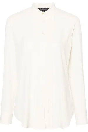 Ralph Lauren Camisa de crepé Heiberly